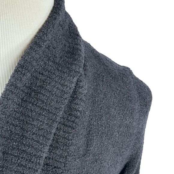 Barefoot Dreams Bamboo Chic Lite Circle Cardigan Sweater Womens Medium Dark Navy - Picture 3 of 10